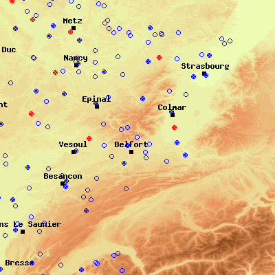 Carte centrée sur Maseveaux Oberbruck